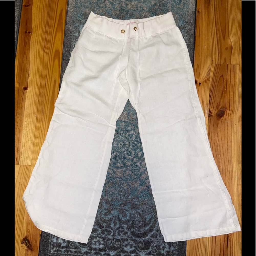 Lilly Pulitzer beach Linen pants